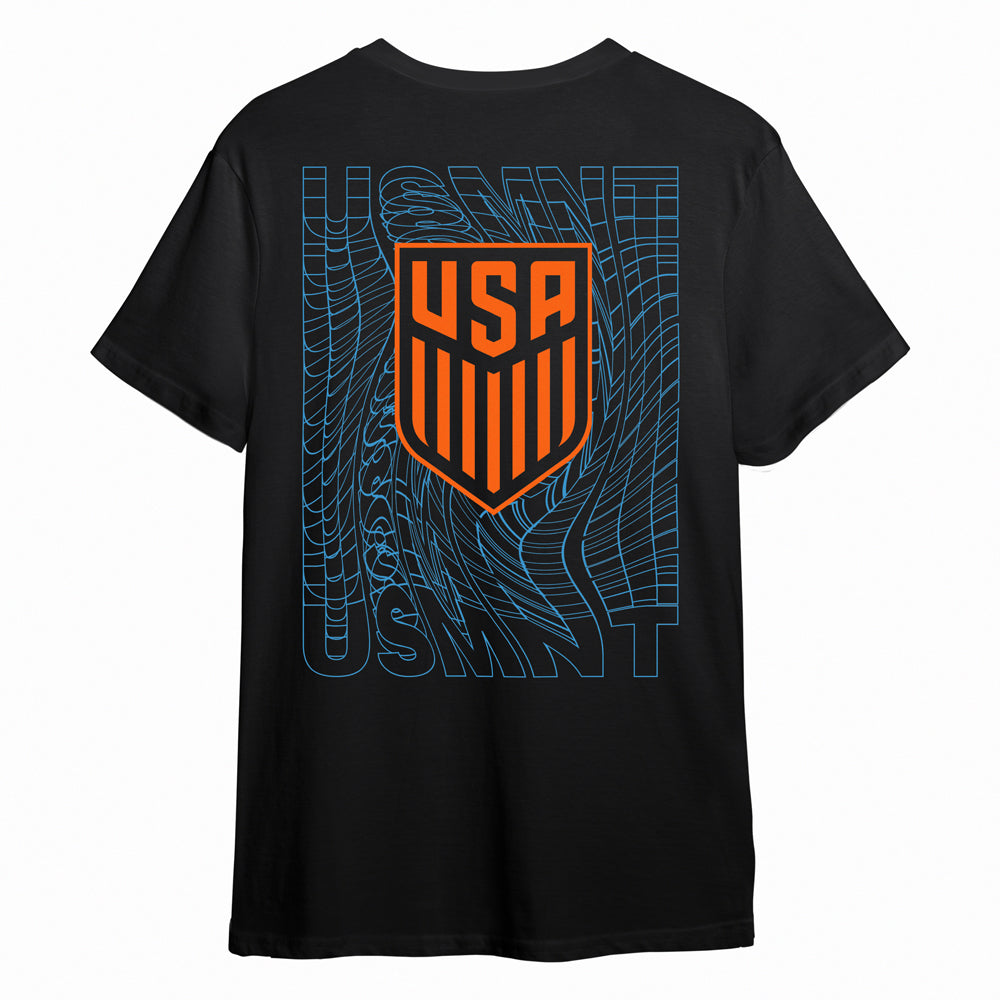 U.S. Soccer CITY LIGHTS Black T-Shirt