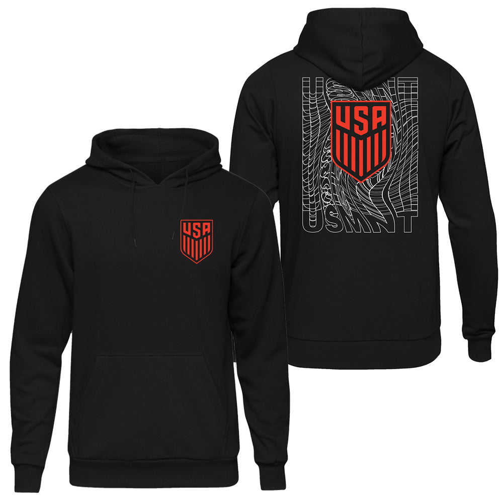 U.S. Soccer CITY LIGHTS Black Hoodie