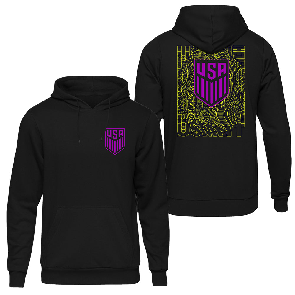 U.S. Soccer CITY LIGHTS Black Hoodie