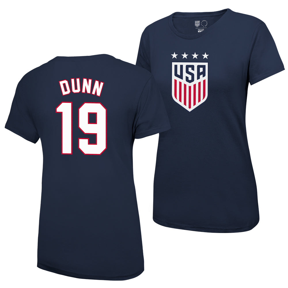 Crystal Dunn USWNT Women's 4 Star T-Shirt