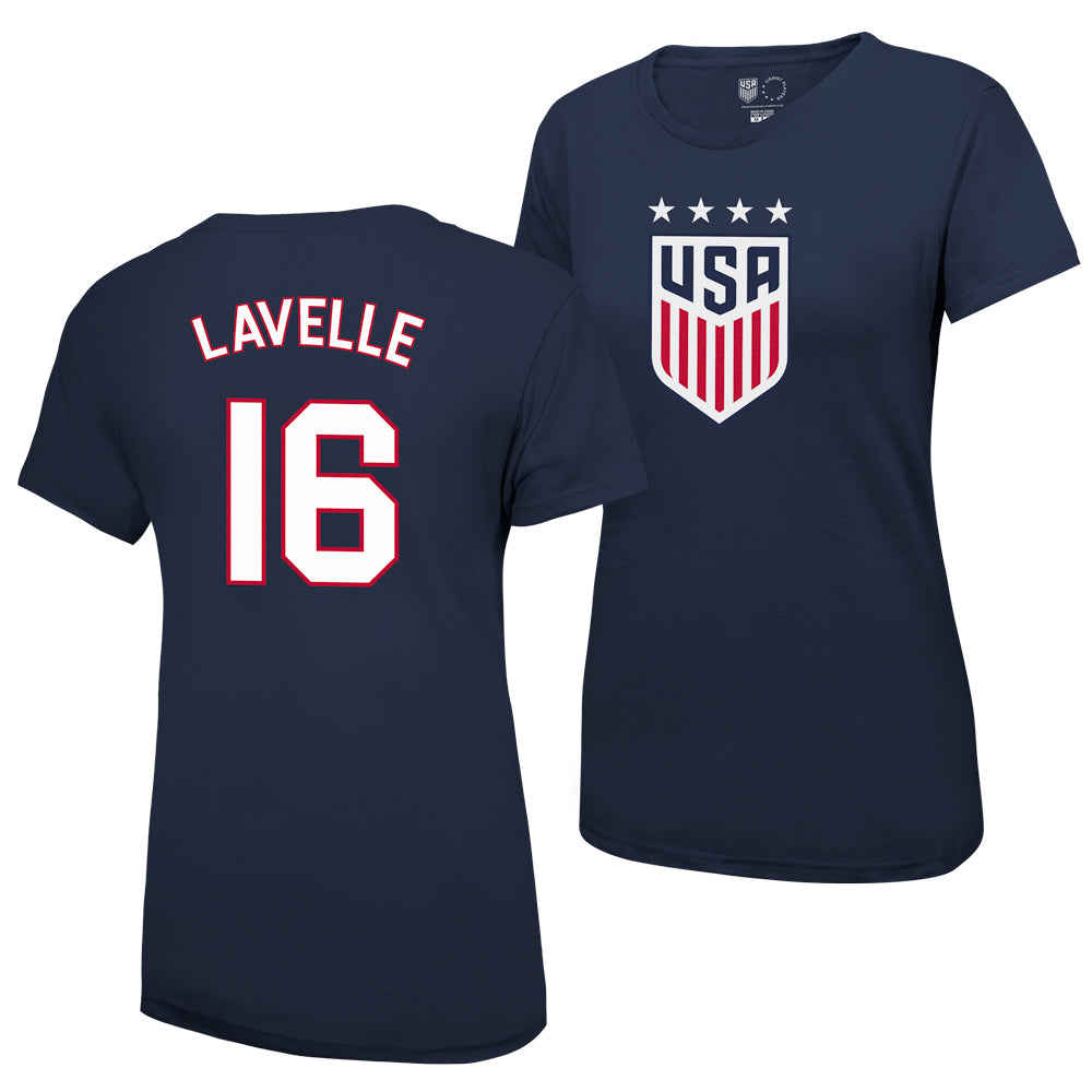 Rose Lavelle USWNT Women's 4 Star T-Shirt